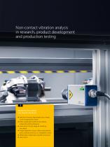 VibroFlex - non-contact vibration measurement from nano to macro - 7