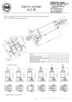 Catalog electric cylinder ELZ ENG-10