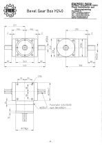 ENZFELDER GmbH Bevel Gear Box Type H and K-18