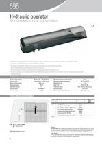 Automated systems for gates and barriers 595 - 1