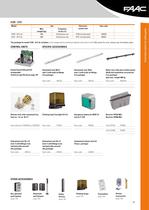 Automated systems for gates and barriers C721 - 24V - 2