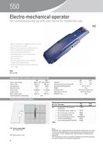 Automated systems for gates and barriers  550-1