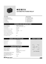 Series 61A automotive relay - 1