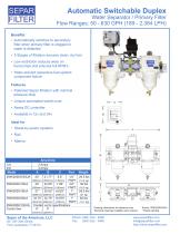 Automatic Duplex Fuel Water Separator - 1