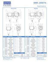 SWK-2000/18 Series: 285 GPH - 2