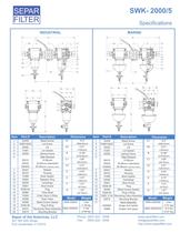 SWK-2000/5 Series: 79 GPH - 2