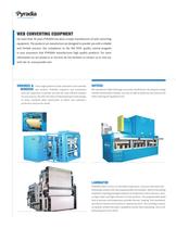Web converting equipment range - Pyradia-2