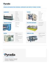 Web converting equipment range - Pyradia-4