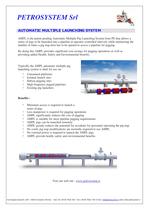 Automatic Multiple Pig Launching System - 1