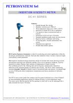 INSERTION VISCOSITY METER DC-41 SERIES-1