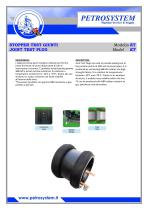JOINT TEST PLUG Model ET-1