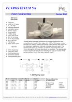 Low flow & low cost turbine flow meter - 1