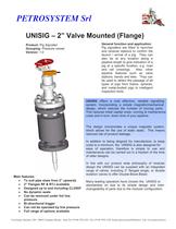 Valved Pig Signaller Removable under pressure-1