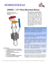 Valved Pig Signaller Removable under pressure-3