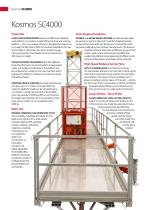 Mast climbing work platform Kosmos SC4000-2