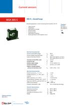 Industrial current & voltage sensors - 14