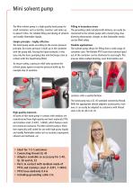 Mini solvent pump - 2