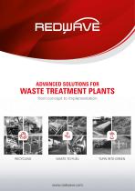 Waste treatment plants including biological treatment - 1