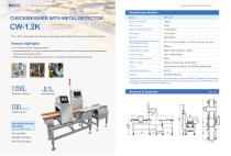 Checkweigher with Metal Detector CW-1.2K-1