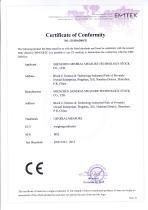 GM Weighing indicator M02 CE certificate-1