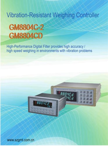 GM8804C-2-CD Weighing Controller Vibration-Resistant for Packing Machines