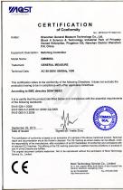 GM8806 Weighing Controller Indicator CE certificates-1