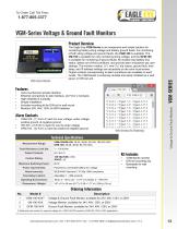 VGM-Series Voltage & Ground Fault Monitors - 1