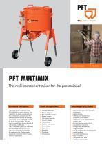 Batch mixer PFT MULTIMIX - 1