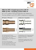 Coupling system NW 19 - 1