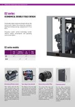 Double stage screw compressors D2 90-315-4