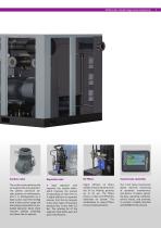 Double stage screw compressors D2 90-315-5