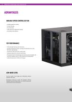 Double stage screw compressors D2 90-315-8