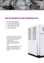Oil free compressors XR 37-280-2