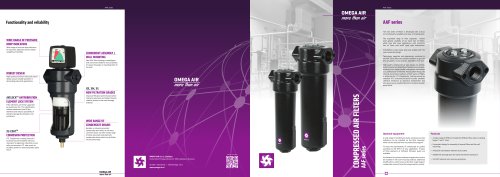 OMEGA AIR - Compressed air filter AAF