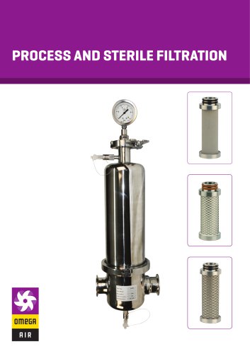 PROCESS AND STERILE FILTRATION