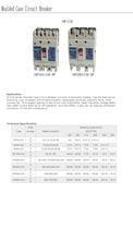 Molded case circuit breaker | Bolevo NF-CW series-1