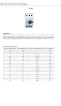 Motor protection circuit breaker | Bolevo DZM0 series-1