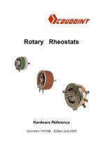 Rotary Rheostats - 1