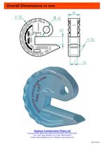 Pipe lifting shoe 12 Tonne-2