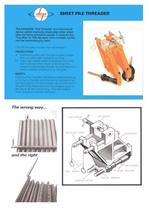Sheet pile threader-2