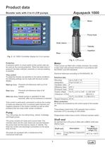 Booster sets with 2 to 4 LCR pumps. - 5