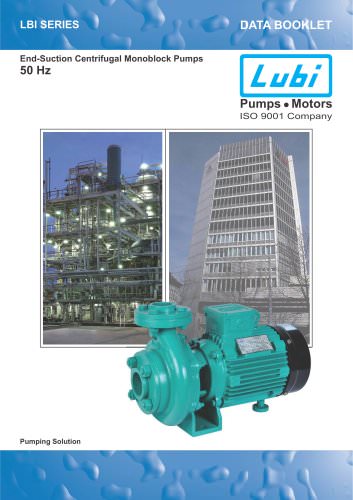 Centrifugal Pumps (2.0 to 10.0 HP).