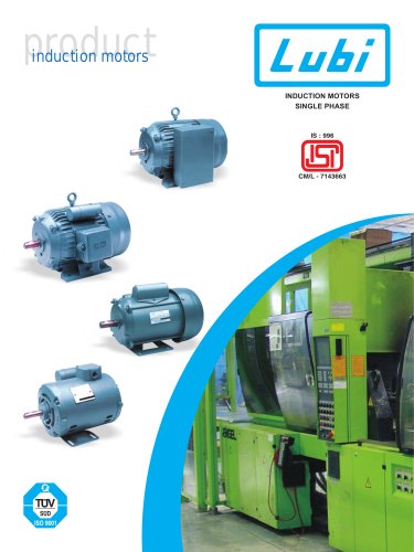 Single Phase Induction Motors (0.25 to 3.0 HP).