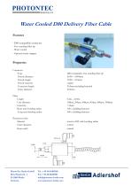 Water Cooled D80 Delivery Fiber Cable - 1