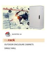 Single Wall Outdoor Enclosure Cabinets-1
