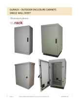Single Wall Outdoor Enclosure Cabinets-8