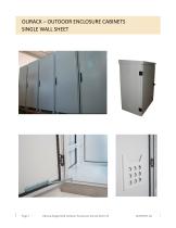 Single Wall Outdoor Enclosure Cabinets-9