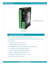 Universal Analog I/O Modules :FIOA-0402-U - 1