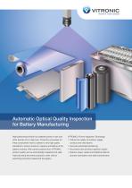 Automatic Optical Quality Inspection for Battery Manufacturing - 1