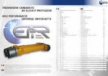 CARDAN SHAFTS AND GEAR COUPLINGS 2016-2
